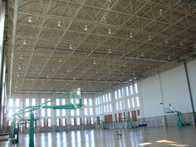 內蒙古籃球館網架案例